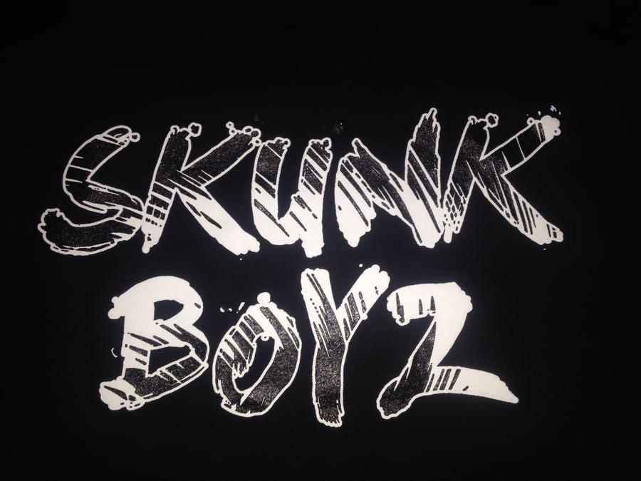 Image of Skunk Boyz Hockey tee (black)