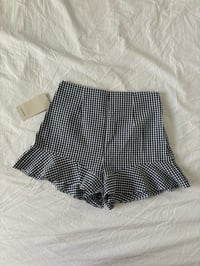 Image 1 of Zara blue shorts // 34