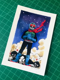 Masked Rider Print