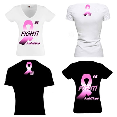 Image of Breast Cancer Awareness Month V-Neck's