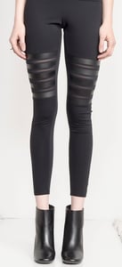Image of Brace Leather/Mesh Legging