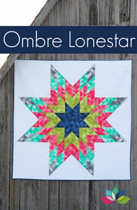 Image of Ombre Lonestar PDF quilt pattern