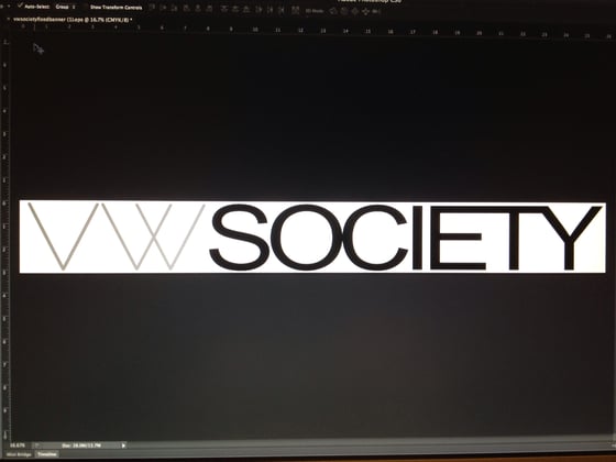Image of VWSOCIETY Original Banner