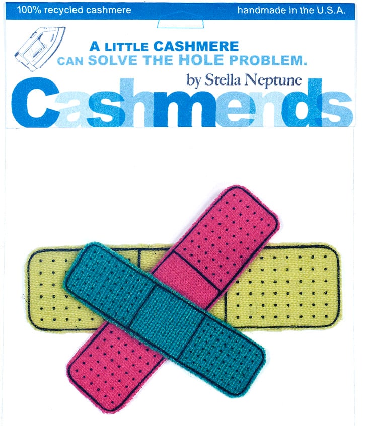 Image of Iron-on Cashmere Band-Aids - Bright Colors