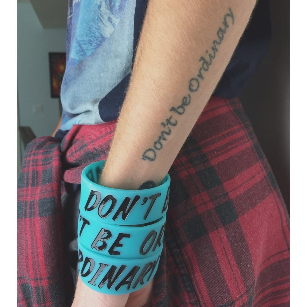 Image of Turquoise DON'T BE ORDINARY Bracelet