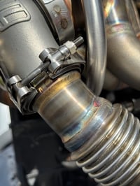 Image 2 of 3” 1.8t Downpipe. 45mm Recirculated Dump Tube