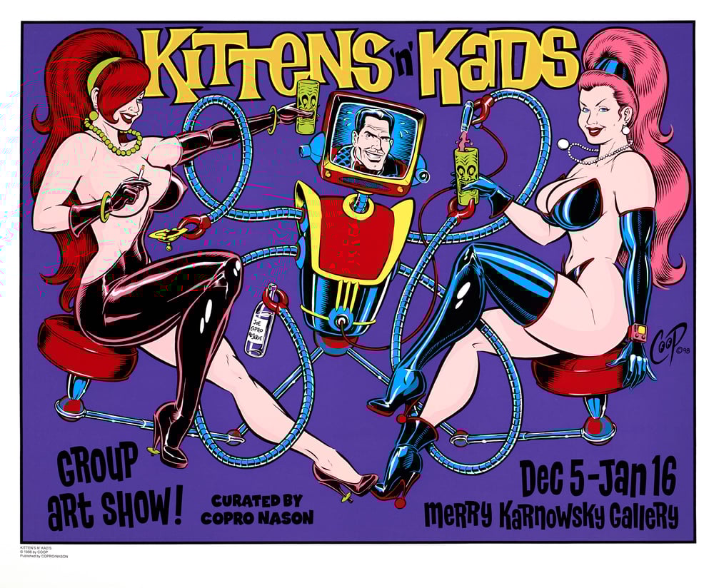 Image of KITTENS & KADS Silkscreen Print