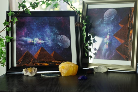 Image of A Queens Perspective Ft. Nefertiti (Framed Prints)