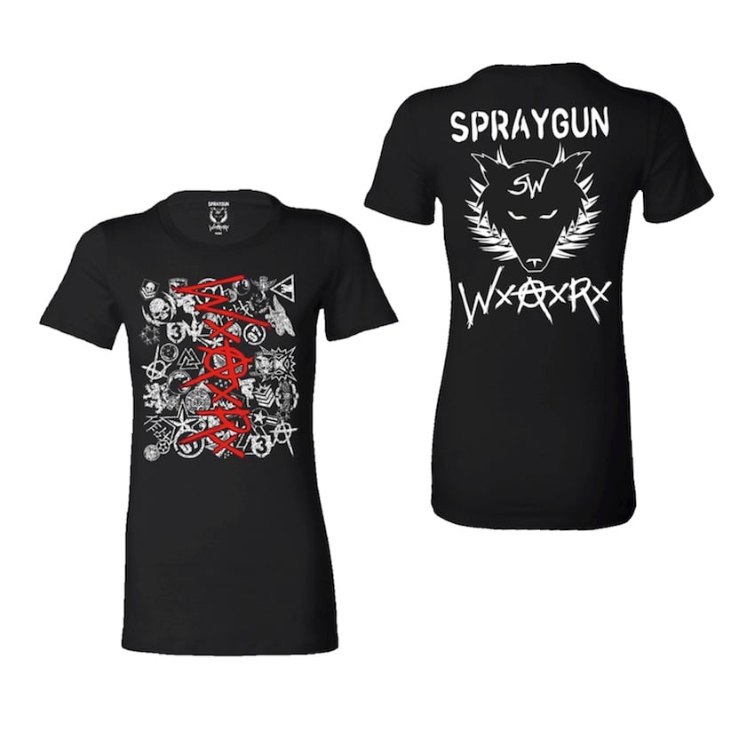 Image of SprayGun War Womens T shirt
