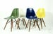 Image of Eames HM polyester stoelen stuhle chaise set of various colours chairs