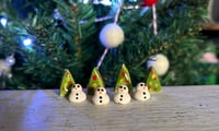 Image 6 of Teeny Tiny Snowman and Christmas Tree