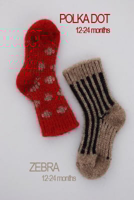 Image of Baby Possum Socks - 1 pair