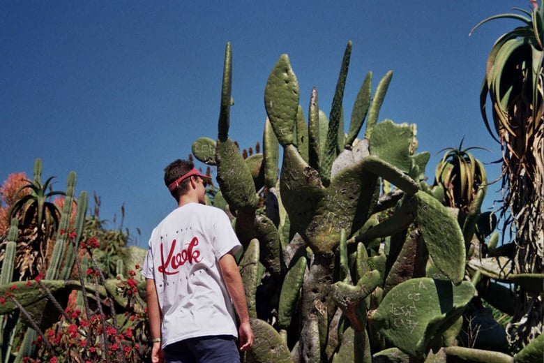 Image of KOOK SCRIPT TEE WHITE