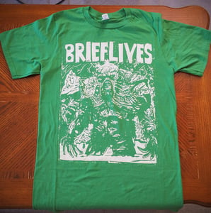 Image of "Swamp Thing" White on Green T-Shirt