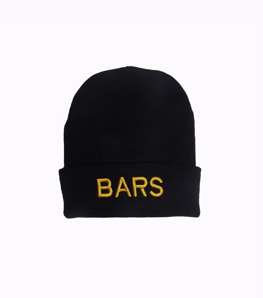 Image of Black/Gold Beanie