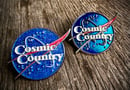 Image 1 of COSMIC COUNTRY LOGO PIN DROP