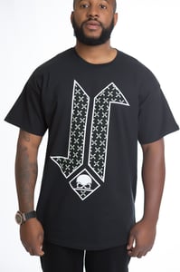 Image of DEATH STAR TEE (BLACK/MINT)
