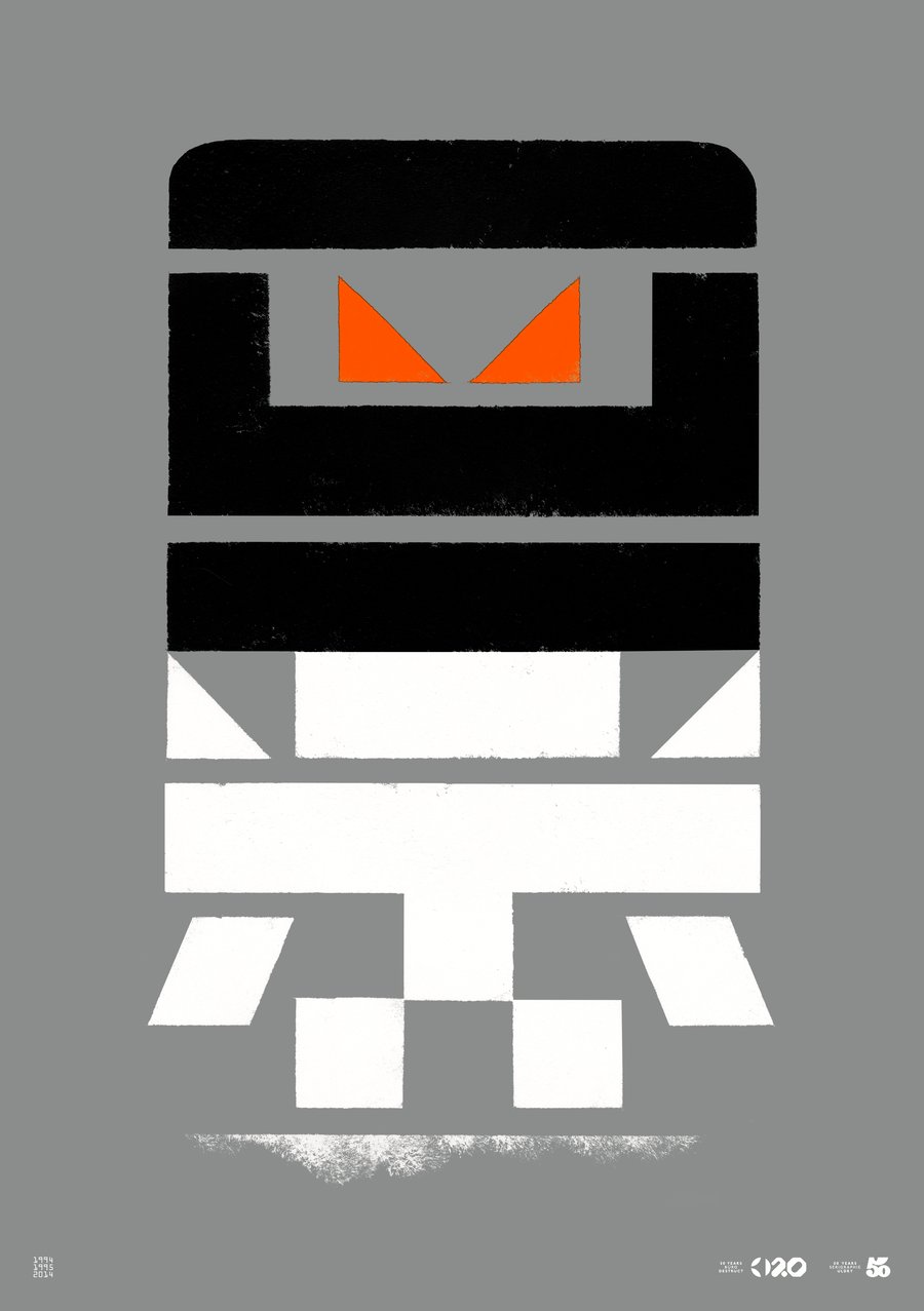 Image of Büro Destruct - Tribler Robot (Poster)