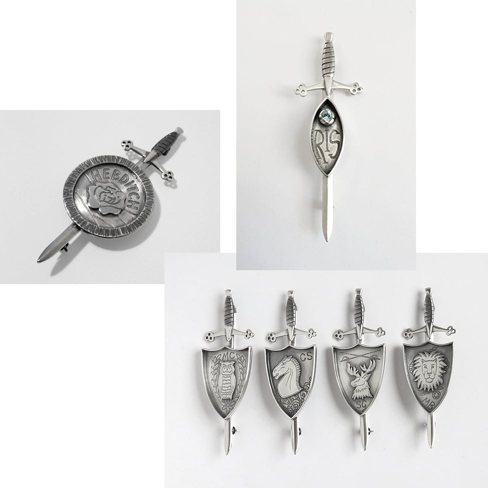 Image of Claymore Kilt Pin