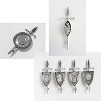 Image 2 of Claymore Kilt Pin