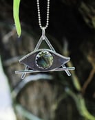 Image of Sterling Silver and Labradorite Necklace