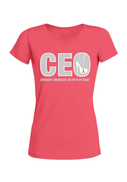 Image of Women's C.E.O. Tee (Pink)