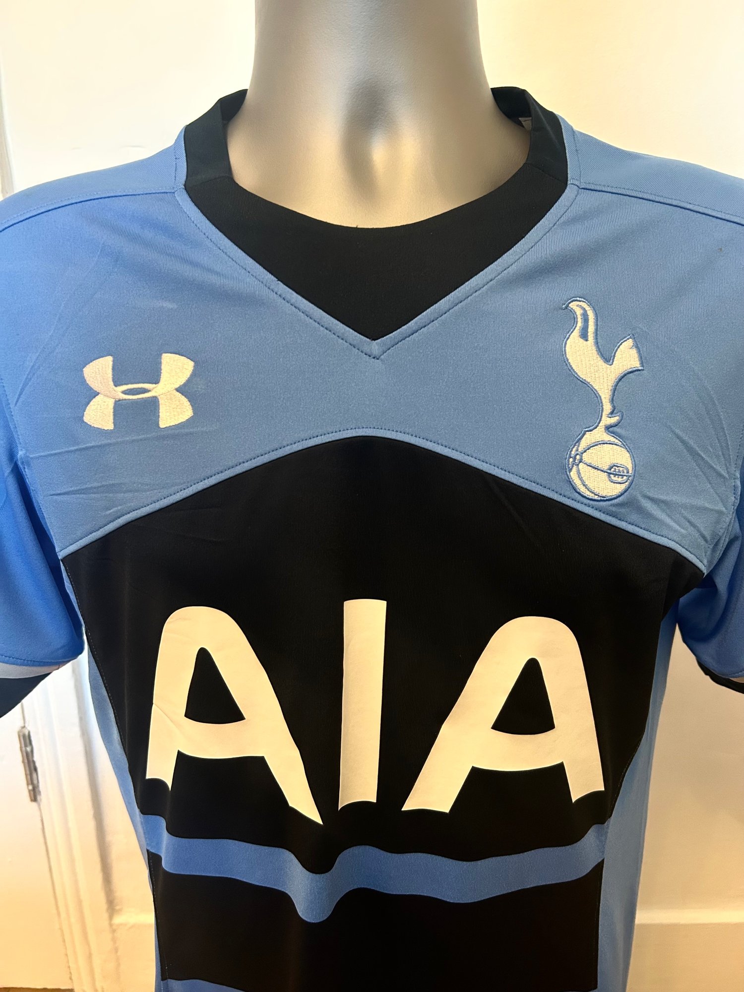 Image of Tottenham Hotspur “SON 7” 2015/16 Away Shirt + PL patches (S) 