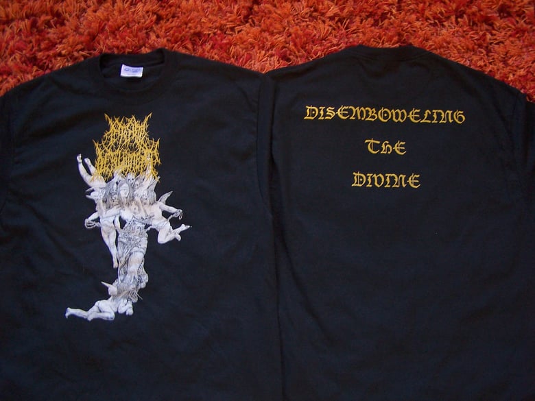 Image of Infinite Defilement - 'Disemboweling The Divine' T-shirt