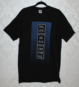 Image of Tshirt | This Island Our Funeral - Black/Blue