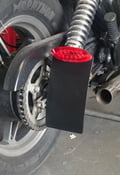 Image of SPINDLE SIDE MOUNT 4" x 7" PLATE WITH LED REAR STOP TAIL LIGHT