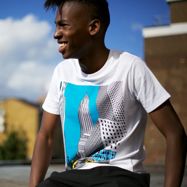 S,L,XXL Chrysler t-shirt in white