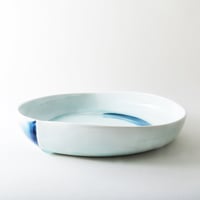 Image 3 of blue and white porcelain dish