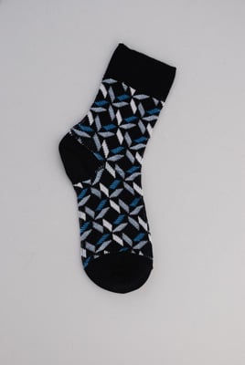 Image of Soft Merino Dress Socks - Silver Lining