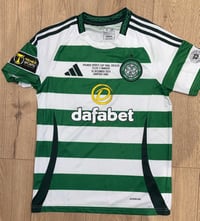 Image 4 of Signed Callum McGregor Celtic FC League Cup Final Detailed Shirt