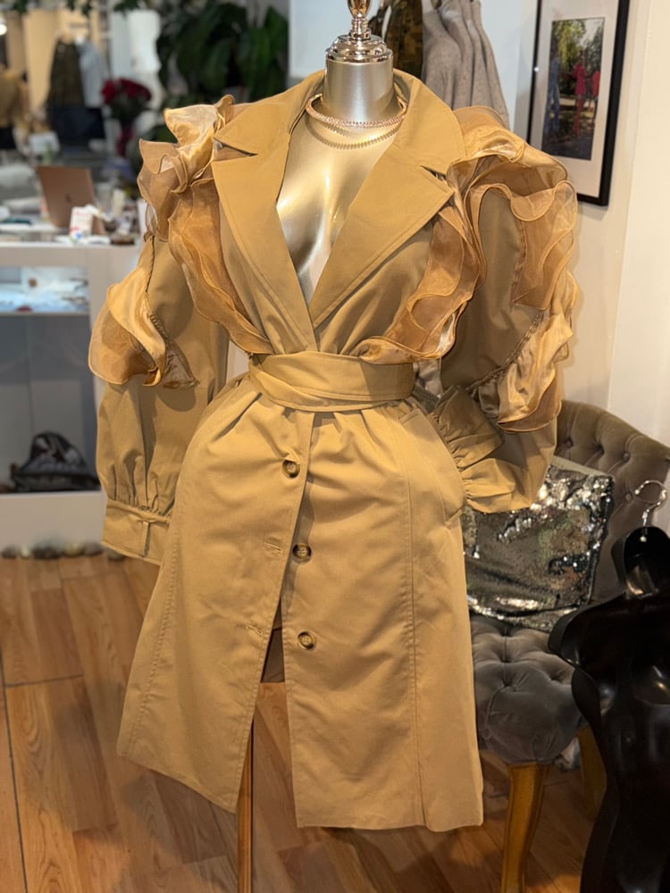 Image of The Drama Sleeve Couture Coat