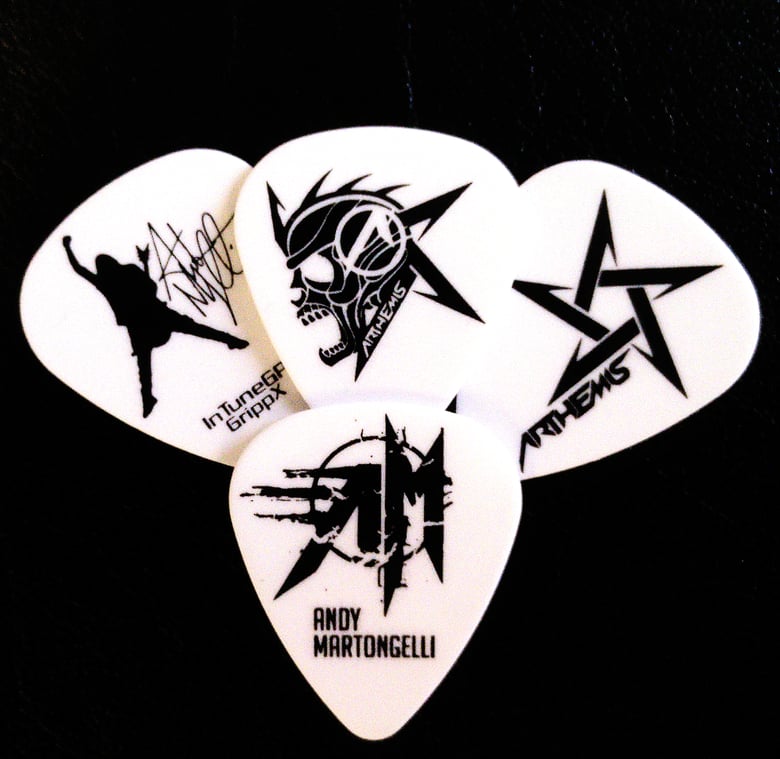 Image of Andy Martongelli Signature Guitar Picks Bundle