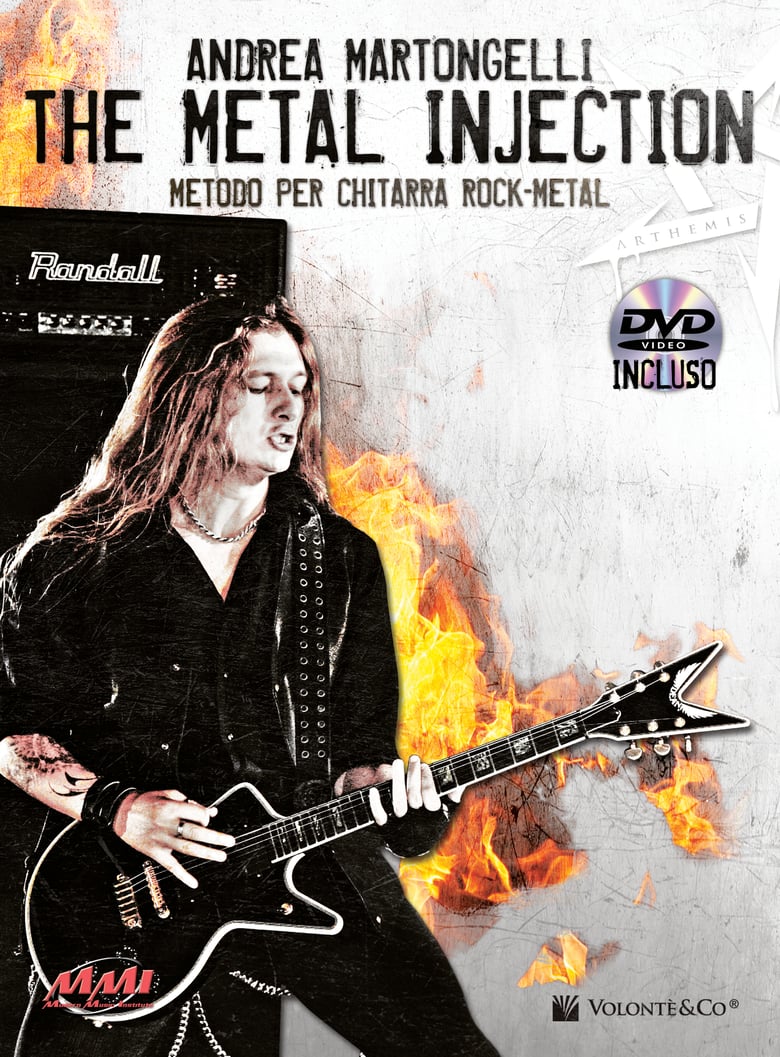 Image of Andy Martongelli - The Metal Injection (Instructional Guitar Book / DVD)