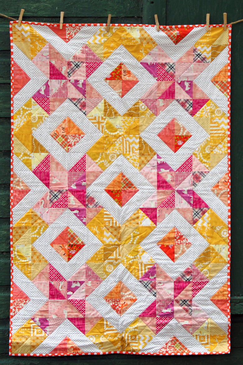 Image of Cross Stitch Sparkle Quilt