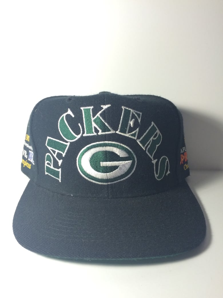 Image of Vintage Greenbay Packers annco superbowl championship hat