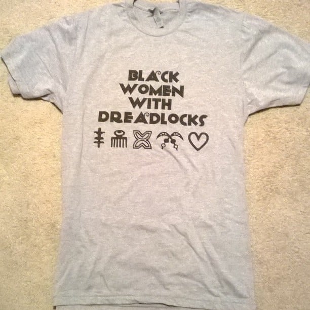 Image of Black Women With Dreadlocks T-Shirt