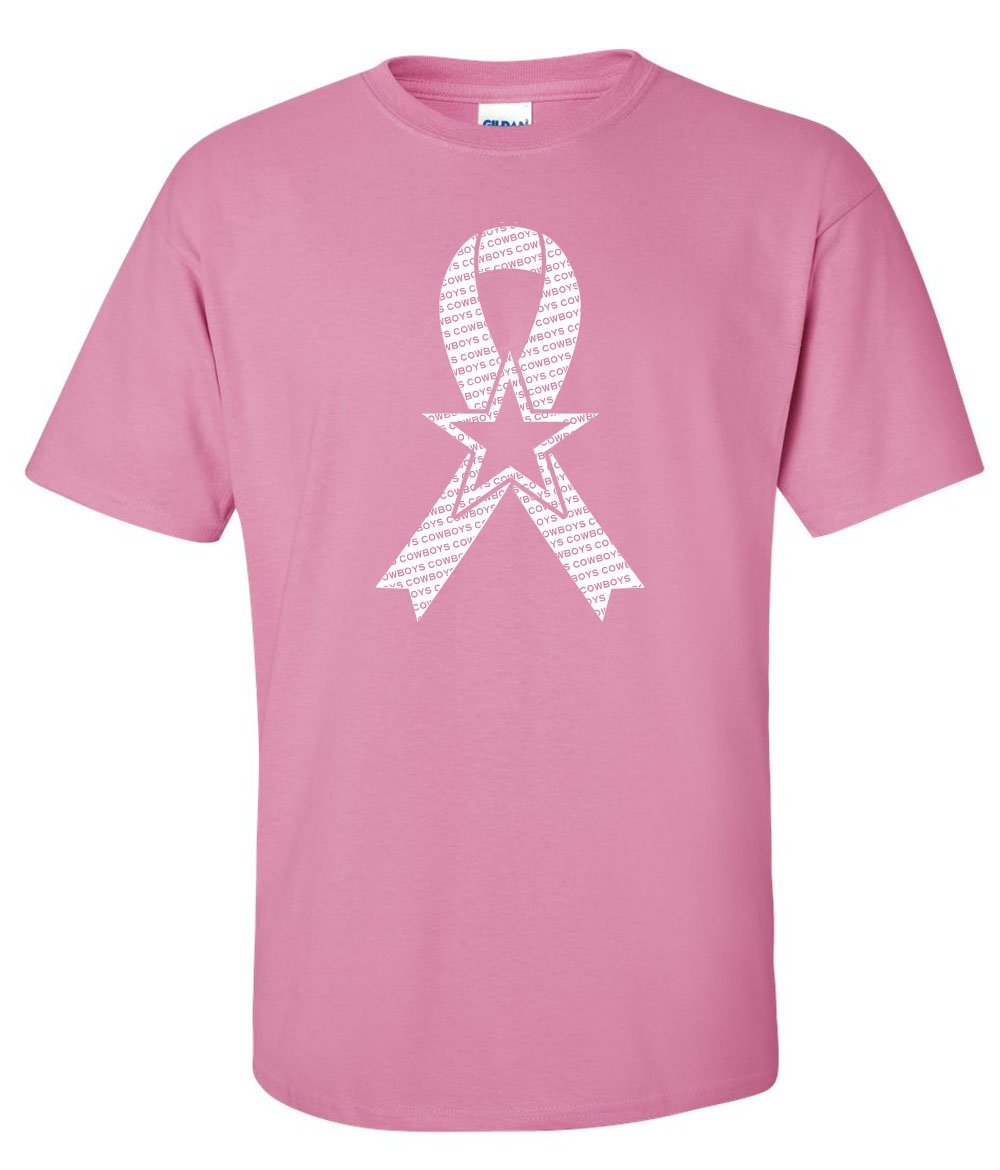 In october we wear Dallas Cowboys pink shirt - Kingteeshop