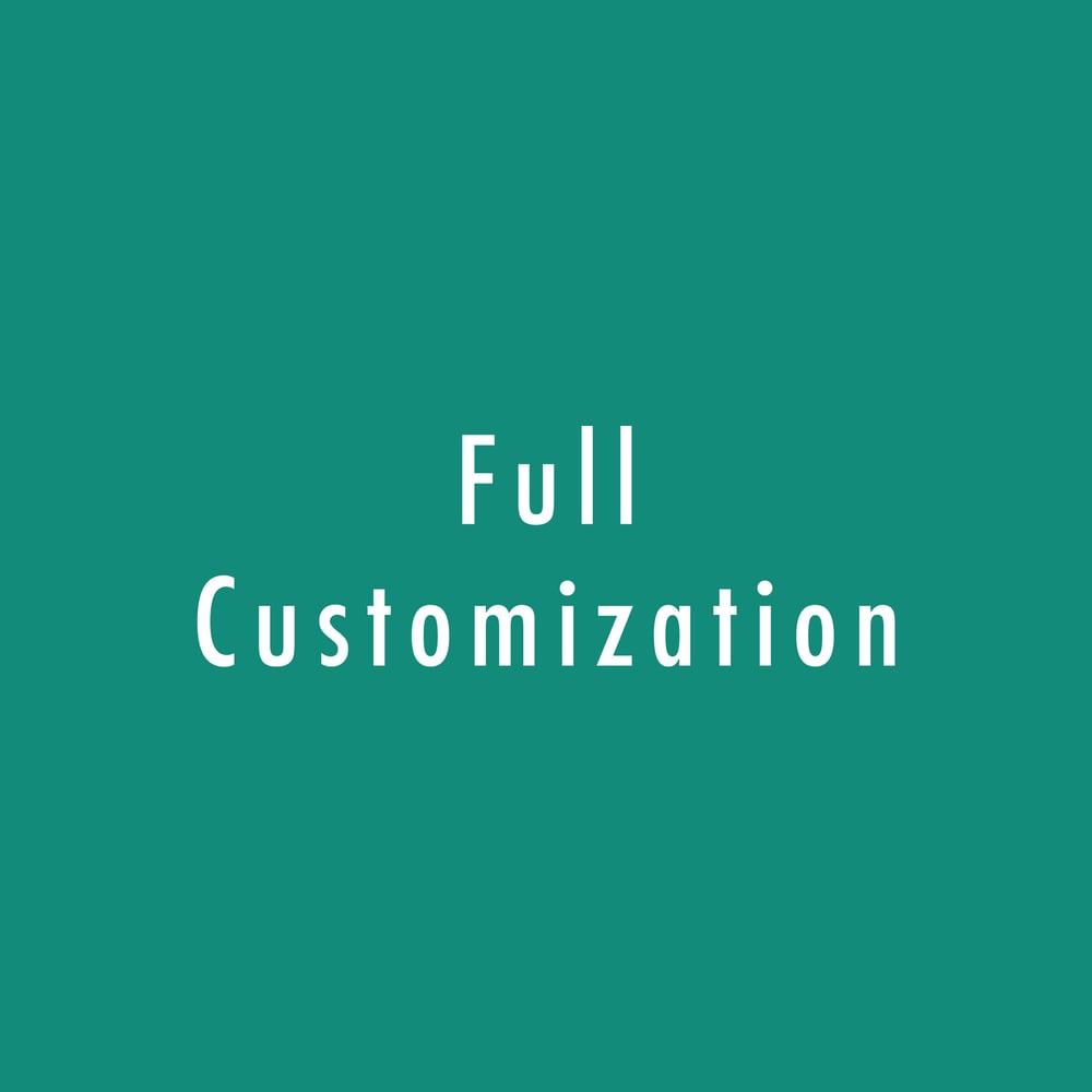 Image of Full customization
