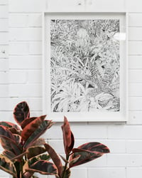 Image 1 of Tropical Plants screen print