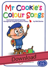 Image of Mr. Cookie's Colour Songs (Download)