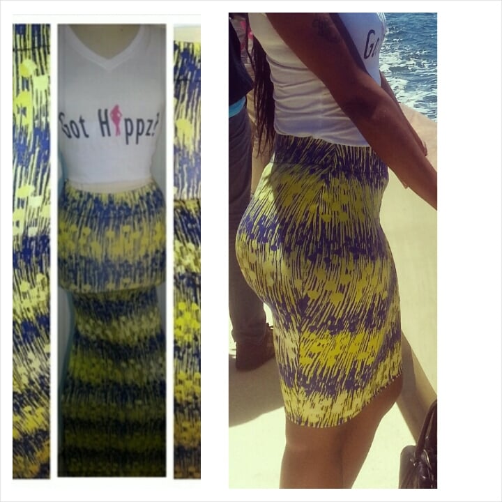Image of "Electric" Maxi Skirt
