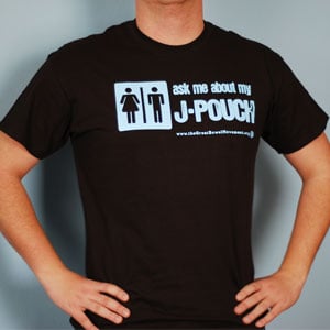 Image of Ask Me About My J-Pouch T-Shirt - Men's