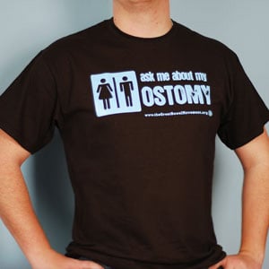 Image of Ask Me About My Ostomy T-Shirt - Men's