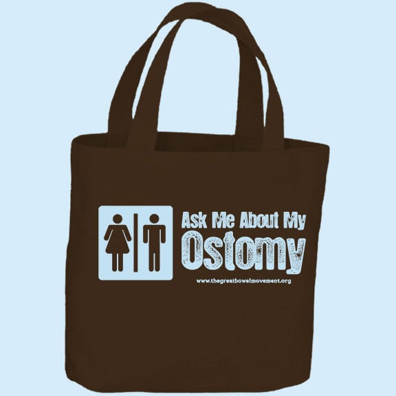 Image of Ask Me About My Ostomy Tote Bag