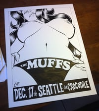Image 4 of THE MUFFS silkscreen print