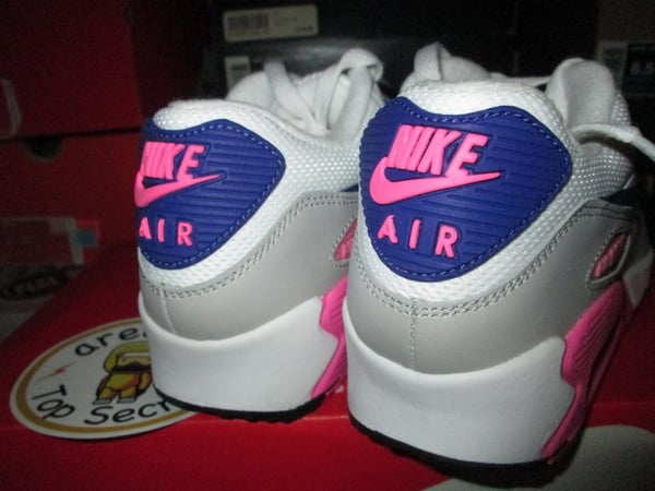 Air Max 90 Essential WMNS "Concord/Zen Grey/Pink Glow" - areaGS - KIDS SIZE ONLY